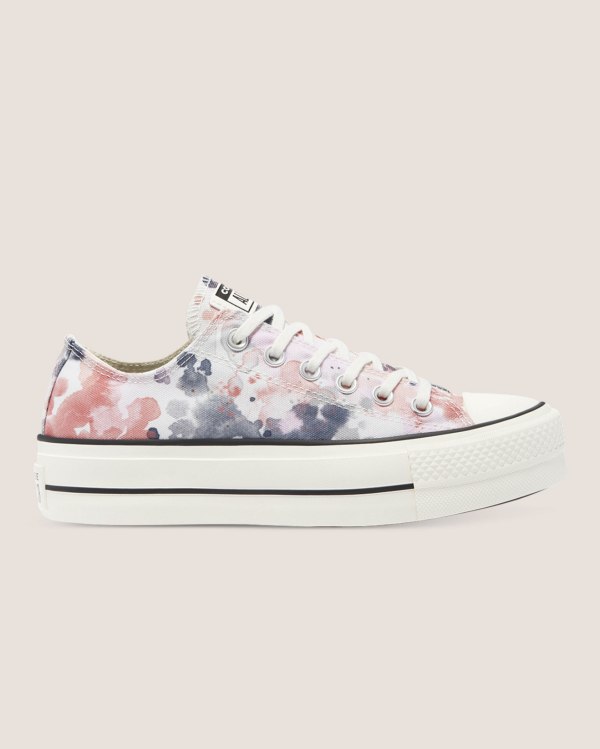 Converse Chuck Taylor All Star Lift Festival Grå Pink Sko Danmark - Converse Lave Sneakers Dame - 96